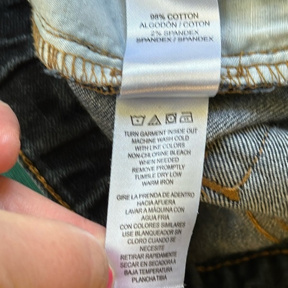 LUCKY BRAND Boy’s Classic Straight W/Elastic Waist W/Adjustable Buttons. Size 18 - Picture 7 of 10